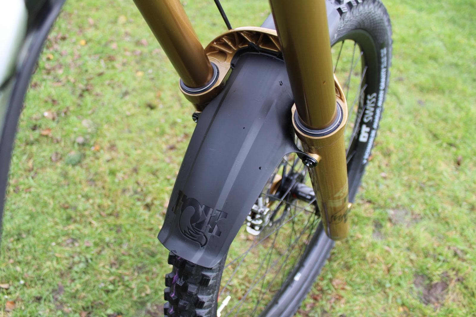 Mudguard and frame protection details