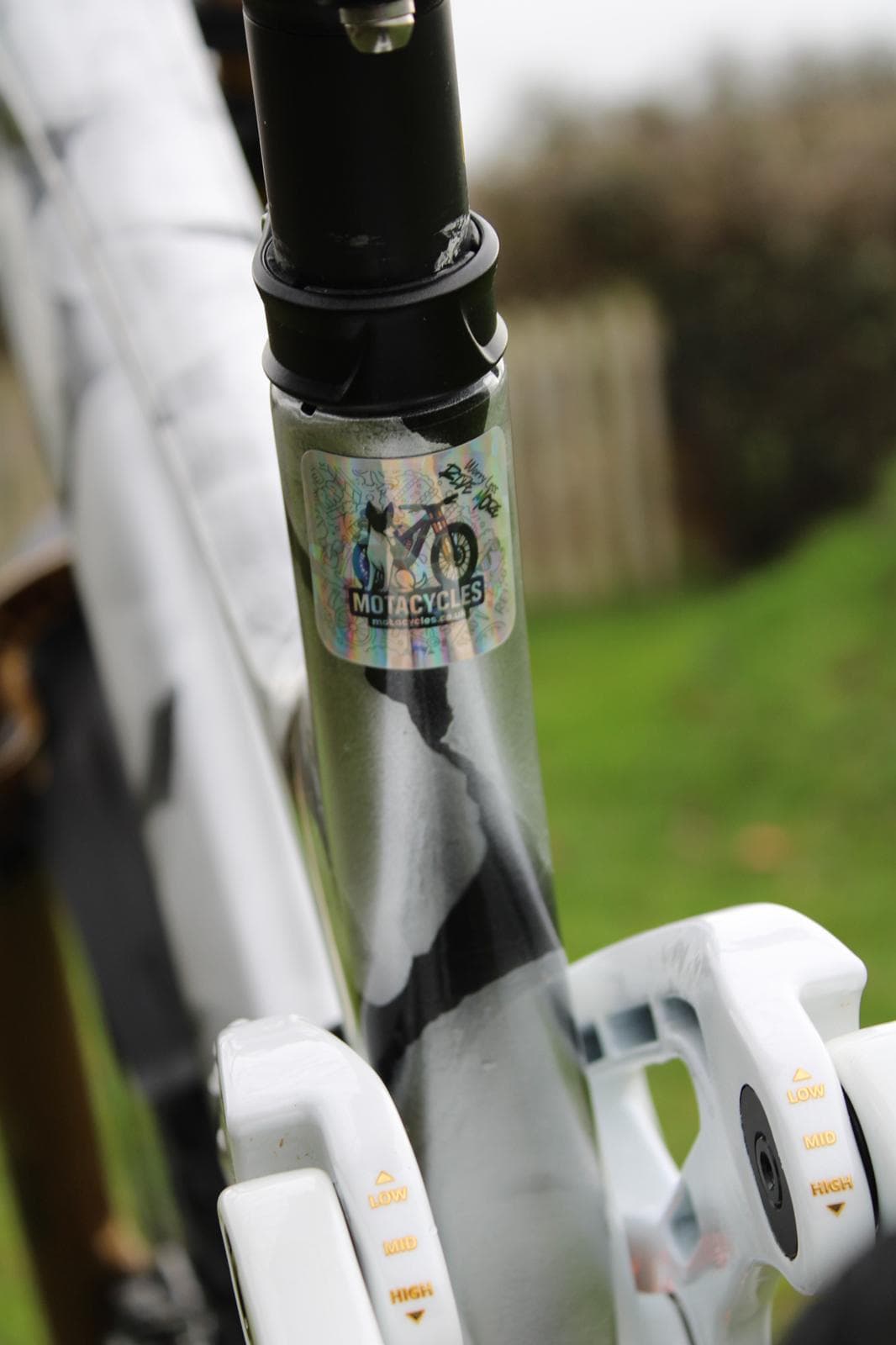 ControlTech seatpost and finishing details