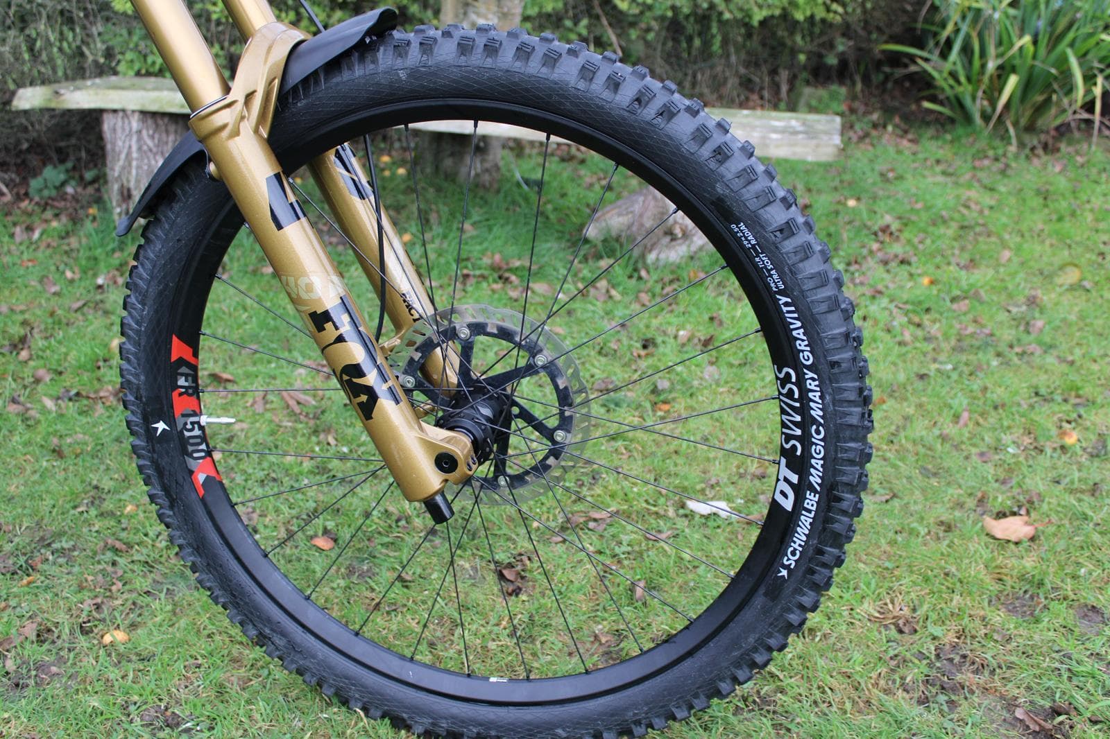 DT Swiss wheelset detail