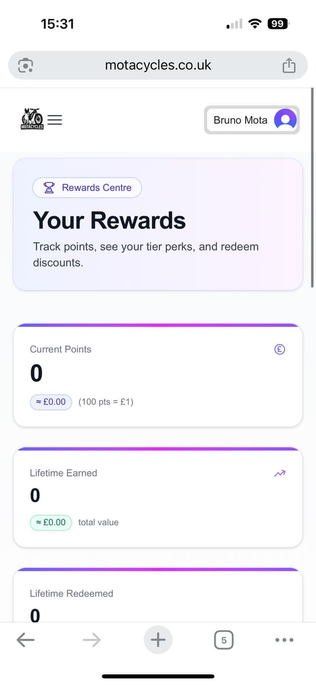 Rewards Program